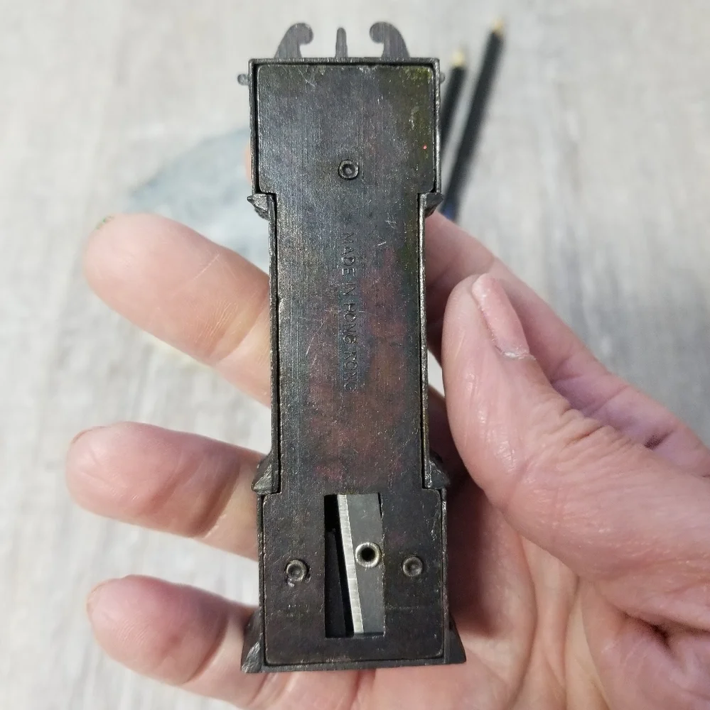 Vintage novelty pencil sharpeners